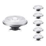 Voordeelpak 6x Philips MASTER LED Spot G53 AR111 10.8W 600lm 40D - 927 Zeer Warm Wit | Beste Kleurweergave - Dimbaar - Vervangt 50W
